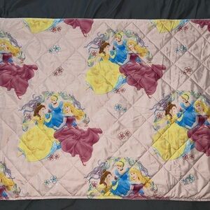 Disney Princess Quilted Blanket - Multicolor